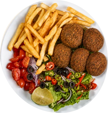 Falafel-Teller